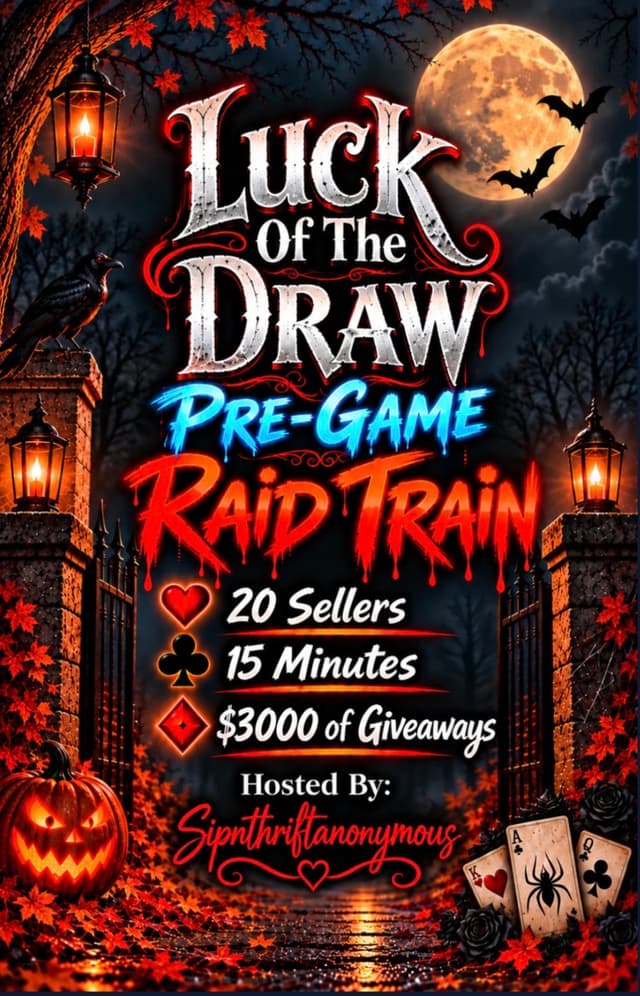 Luck Of The Draw Pre-Game Raid Train