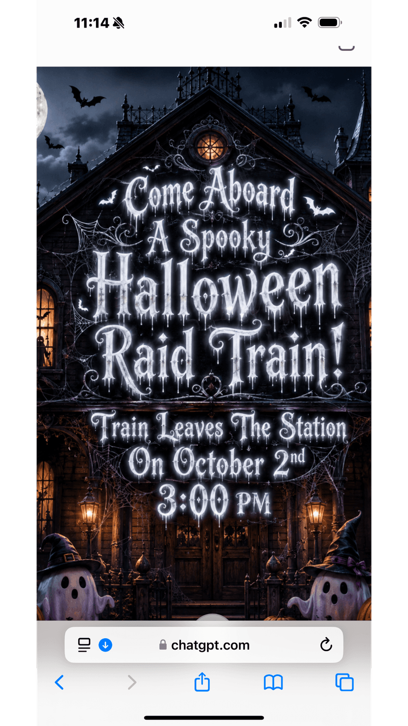 👻 Come Aboard On The Spooky Raid Train Ever: Vintage Halloween Variety Show 👻👻👻