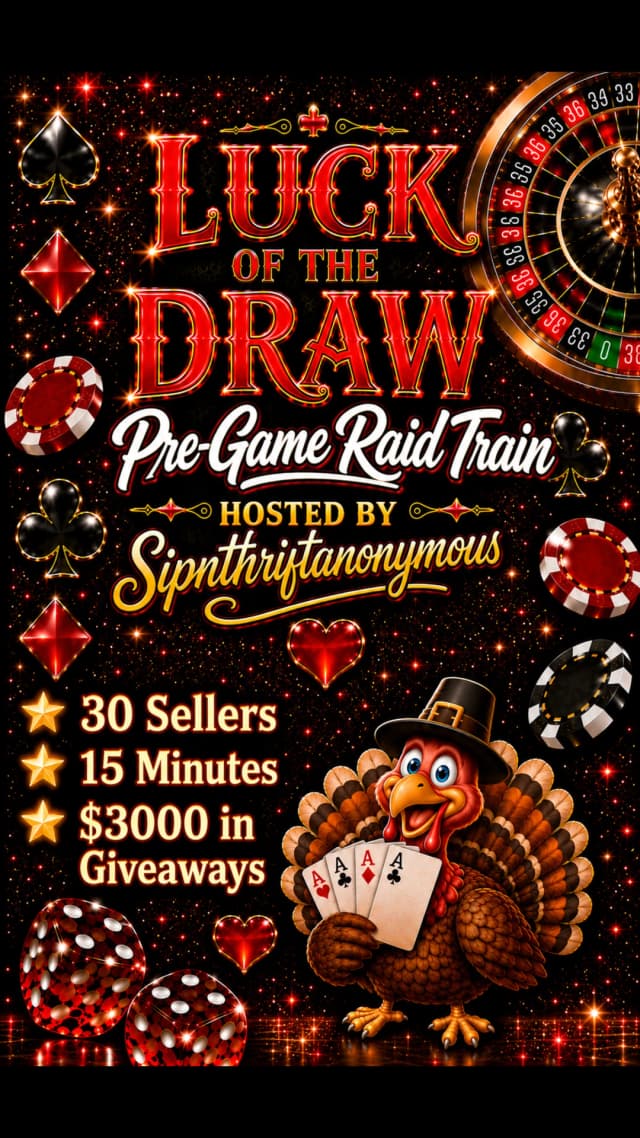 Luck Of The Draw Pre-Game Raid Train